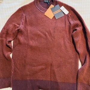 Zegna Men's cotton-cashmere knit crewneck  Sweater